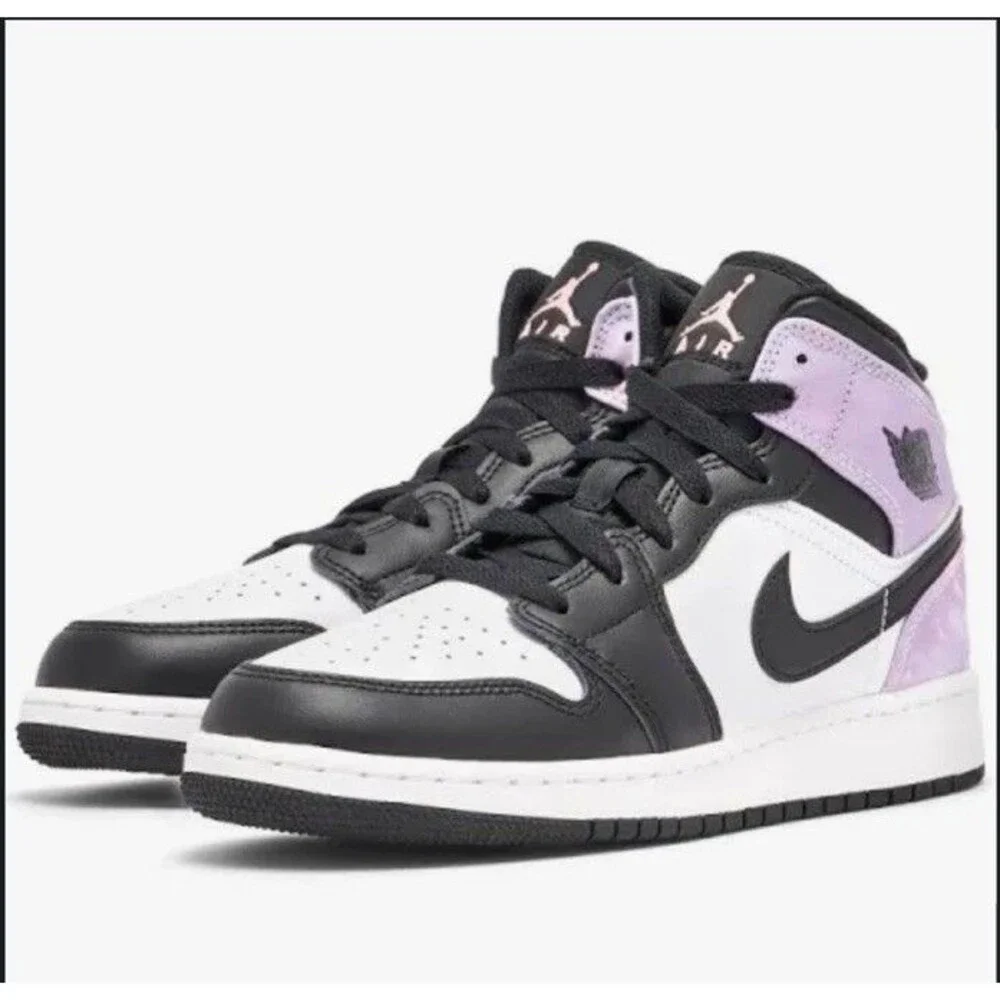 Nike Kids Youth Air Jordan 1 Mid SE Zen Master Athletic Sneaker 5.5 Y 7.5 W